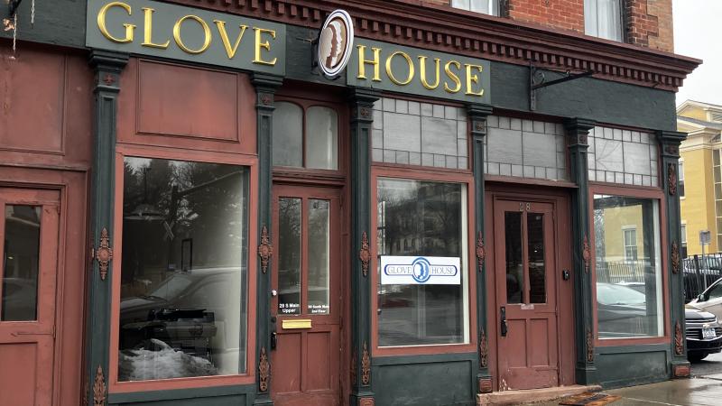 Building with Glove House sign